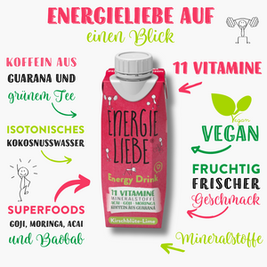 Energieliebe® Kirschblüte-Lime 48er-Pack Versandkostenfrei - Energieliebe